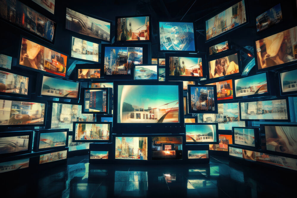 大画面TV