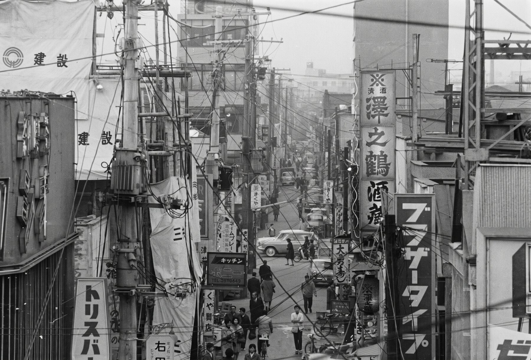 昭和の東京の街並み